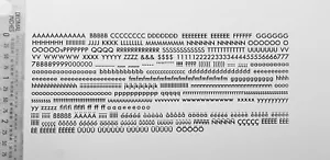 New Letterpress Type - 12 Pt. Futura Medium + Spanish, German & French accents - Picture 1 of 3