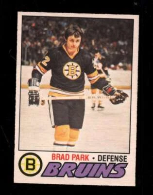 1977-78 O-PEE-CHEE #190 BRAD PARK NM BRUINS HOF *X107822 - Image 1 of 2