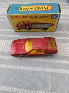 Vintage Matchbox Lamborghini Marzal #20 1969 Made in England Lesney - Picture 1 of 12