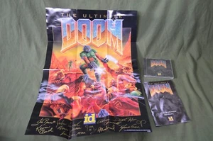 The Ultimate Doom PC Spiel Windows 95 ID Software Handbuch Original Art - Bild 1 von 7