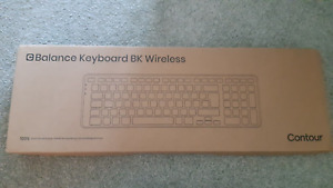Contour Balance Keyboard BK Wireless - UK Version - Brand New