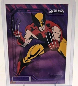 Upper Deck Marvel Allegiance Secret Wars Wolverine Purple Box /99 #4 - Picture 1 of 9