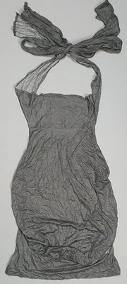 Vivienne Westwood Halter Neck Backless Top Blouse Size XL Grey - Image 1 of 4