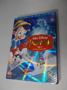 Walt Disney Pinocchio (DVD, 2009, 2-Disc Set, 70th Anniversary Platinum Edition) - Picture 1 of 18