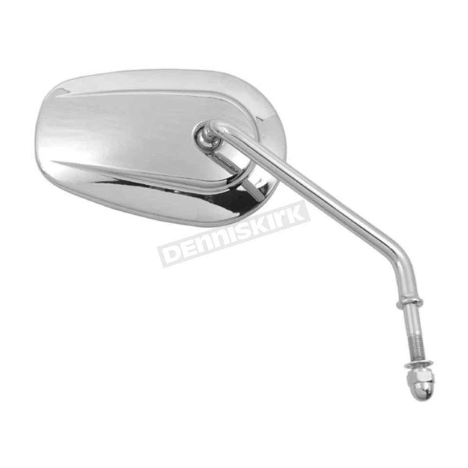 V-Factor Chrome Tapered Long Stem Right Side Mirror - 47041 - Imagem 1 de 1