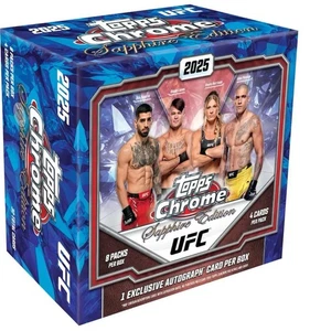 NUEVO SELLADO 2025 Topps Cromo UFC - Edición Zafiro - Hobby Box - PREVENTA - Imagen 1 de 1