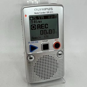 Olympus Note Corder DP-211 Diktiergerät mit Anzeige (In sehr gutem Zustand) - Bild 1 von 6