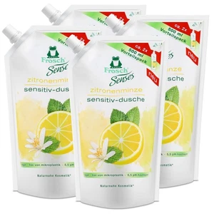 Frosch Senses Sensitiv Dusche Zitronenminze 500ml Nachfüller (4er Pack) - Bild 1 von 4