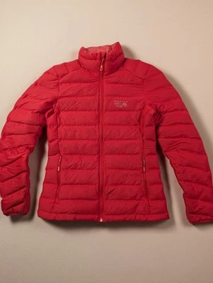 Jaqueta feminina MOUNTAIN HARDWEAR 750 elástica coral tamanho pequeno  - Imagem 1 de 4