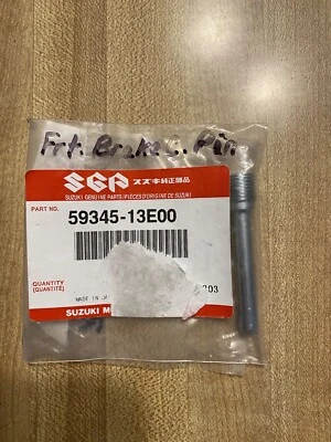 OEM Suzuki Front Brake Pad Pin For 1996-2008 RM125 / RM250 / 07-23 RMZ250 / 450 Foto 1 de 2