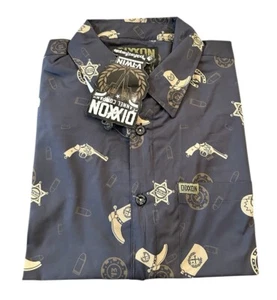 NEU Dixxon Flannel Co Herren The 1876 SS Party Hemd Old Wild West Saloon Größe XL - Bild 1 von 4