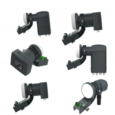 LNB ibrido singolo doppio quad octo banda larga lmb sky hd q Freesat Zone 1 2 satelliti