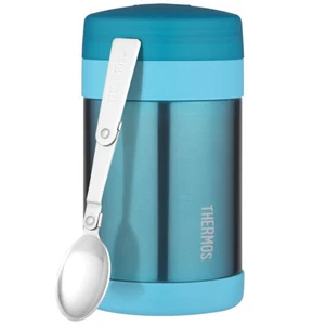 NEW Thermos Stainless Steel Vacuum Food Jar Teal 470ml - Picture 1 of 1