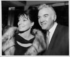 Actor Lorne Greene & wife Nancy attending reception Annual Gold- 1964 Old Photo