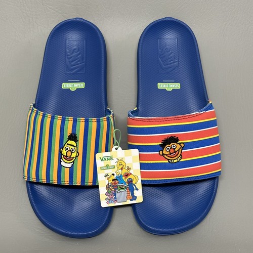 Vans Sesame Street Bert ed Ernie Costa Slides Uomo Taglia 10 Multicolore 2023