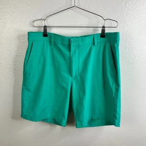 Vineyard Vines OTG Performance Golf Shorts Size 36 Teal 8" Casual Preppy - Picture 1 of 5