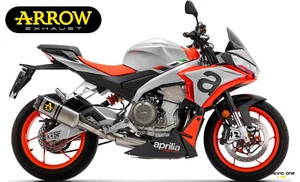SCARICO COMPLETO ARROW CATALITICO E TERMINALE TITANIO APRILIA TUONO 660 21 23 - Imagen 1 de 1