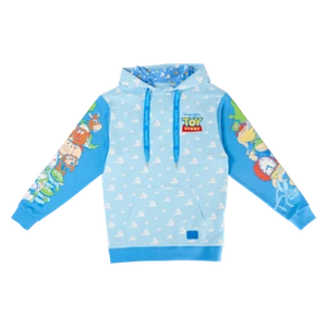 Loungefly Pixar Toy Story Good vs Baddies Hoodie S-Small - Picture 1 of 3