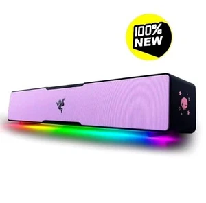 Neu Razer x Sanrio Kuromi Leviathan V2 X Wireless RGB Gaming Soundbar Speakers - Bild 1 von 7