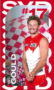 2023 Sydney Swans AFL Club-Issued Card - Will Gould - Picture 1 of 3