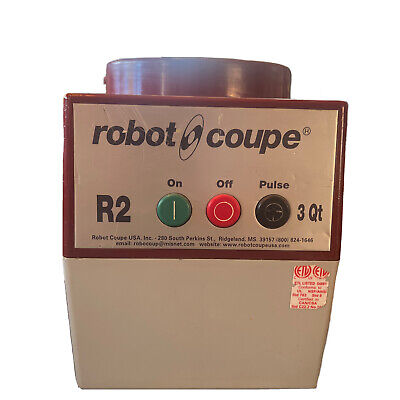 Robot Coupe R2 Commercial Grade Food Processor 3 Qt Motor Base Only • 495$