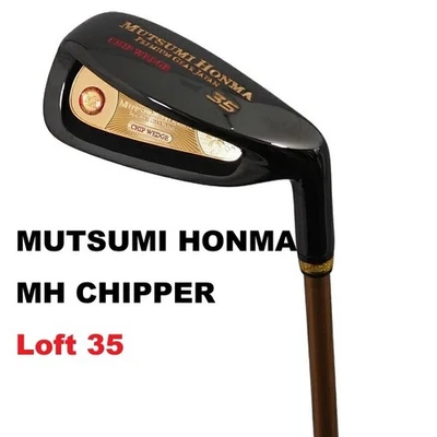 New Mutsumi Honma MH Chipper 35 RH/MH original carbon shaft 34in JP - Image 1 of 4