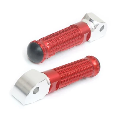 Clavijas traseras CNC rojas MPRO para ciclón Buell M2 todo el año Foto 1 de 4