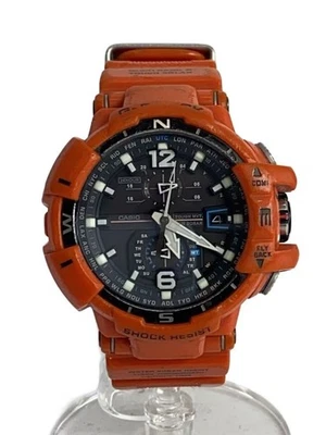 Reloj Casio G-Shock Gravitymaster GW-A1100R-4JF Sky Cockpit Solar Naranja Japón Foto 1 de 4