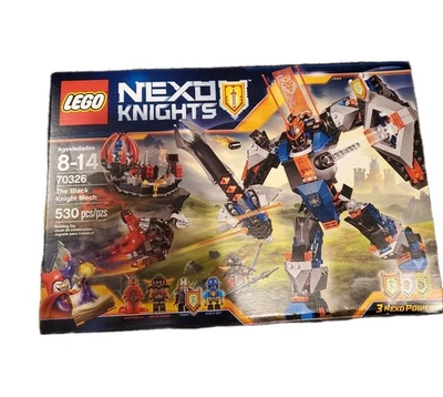 LEGO Nexo Caballeros El Caballero Negro Mech (70326) Juego Retirado Foto 1 de 4