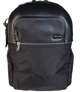 Tumi Backpack Carbon Black 30380DO Rare Model Stylish Business Casual EUC - Picture 1 of 23