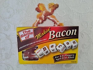 The Game Of Makin Bacon Lover Delicioso Juego de Dados Regalo Único - Imagen 1 de 2