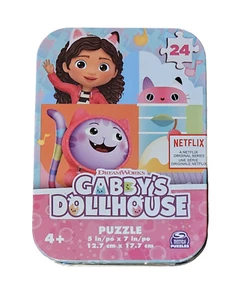 Rompecabezas Spin Master 24 piezas en lata - Nuevo - Casa de muñecas DreamWorks Gabby's - Imagen 1 de 1