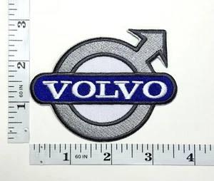 Gestickter Aufnäher - Schwedische Luxusautomobile - NEU - Bügelbild - Volvo - Bild 1 von 1
