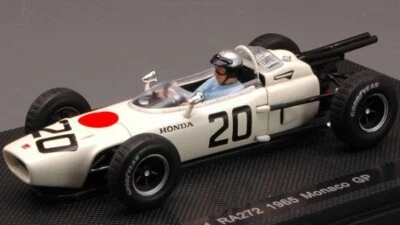 MODELLINO AUTO F1 STATICO EBBRO HONDA RA272 GINTHER 1965 #20 MONACO GP 1:43 - Immagine 1 di 4