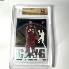 LeBron James 2003-04 Topps Pristine #101 BGS 9.5 Rookie RC CLEVELAND CAVALIERS