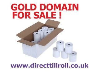 Epos Till Roll Business domain name  www.directtillroll.co.uk tillroll