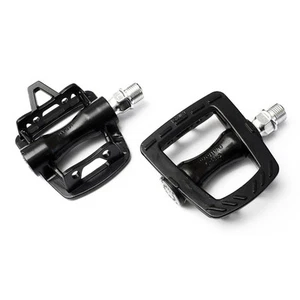 MKS GR-9 Black Classic Bike Pedals Track Fixed Gear Road Platform Made in Japan - Picture 1 of 2