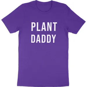 Plant Daddy Succulent Gardener Vegetarian Plants Garden Vegan Gift T-Shirt Tees - Picture 1 of 12