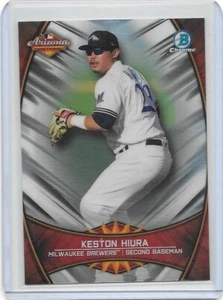 2019 Bowman Chrome '18 AFL Fall Stars #AFLKH Keston Hiura Milwaukee Brewers - Picture 1 of 2