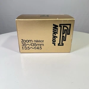 Nikon Nikkor AF 35-135mm f3.5-4.5 Lens BOX AND PACKAGING ONLY - Picture 1 of 3