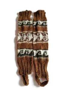 Unisex Wool Fabric Leg Warmer Winter Warm - Picture 1 of 6