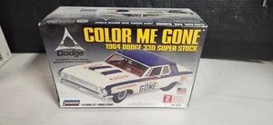 BE Lindberg 72156 Color Me Gone 64 Dodge 330 Super Stock 1/25 Model Kit New - Picture 1 of 6