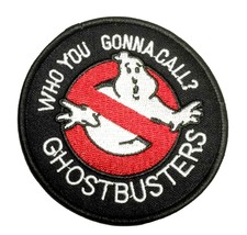 Ghostbusters "Who You Gonna Call? Embroidered Patch - New