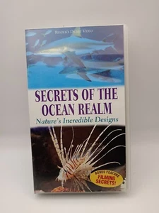 NEW SEALED Secrets of the Ocean Realm VHS Video Life Underwater Documentary - Picture 1 of 3