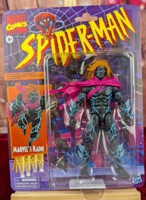 Hasbro Marvel Legends Retro Spider-Man Wave 1 2025: Marvel's Kaine Foto 1 de 4