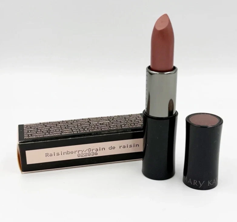 Lápiz Labial Mary Kay Crema RAISINBERRY 022836 Descatalogado Nuevo Antiguo Stock Tamaño Completo Foto 1 de 1