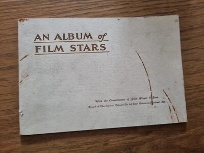 An Album Of Film Stars - Vintage John Player & Sons Tobacco Card Book - Image 1 of 4