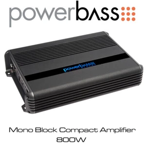 Powerbass XMA-800D - Monoblock Kompaktverstärker 800 W Bassverstärker brandneu in Verpackung - Bild 1 von 1