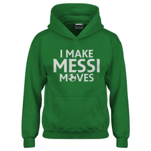 I make Messi Moves Youth Hoodie - Picture 1 of 10