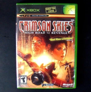 Crimson Skies: High Road To Revenge Original Xbox Game 2003 CIB Complete Manual - Picture 1 of 3